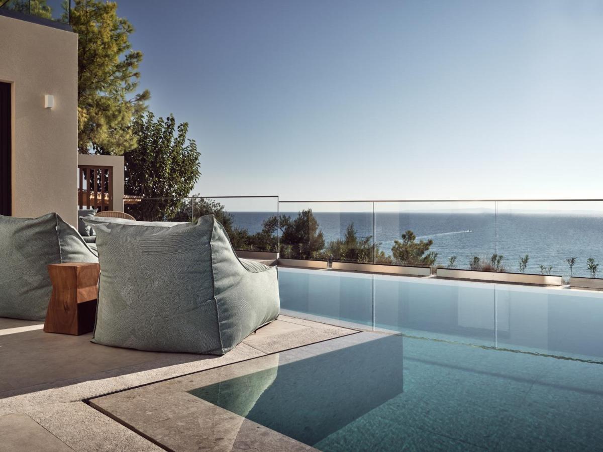 Uparati Villa - Hilltop Sea View Retreat Ciliví Kültér fotó