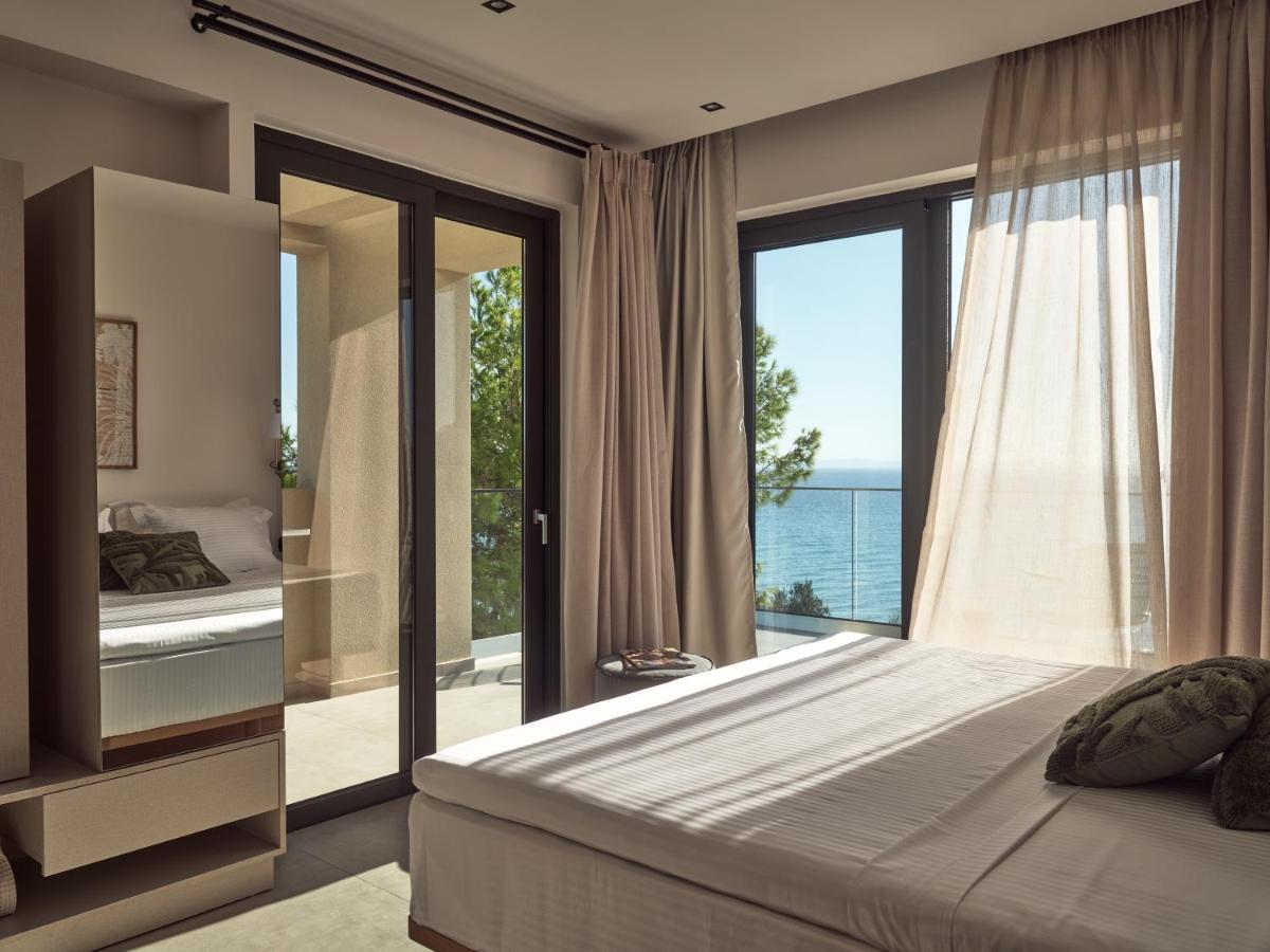 Uparati Villa - Hilltop Sea View Retreat Ciliví Kültér fotó