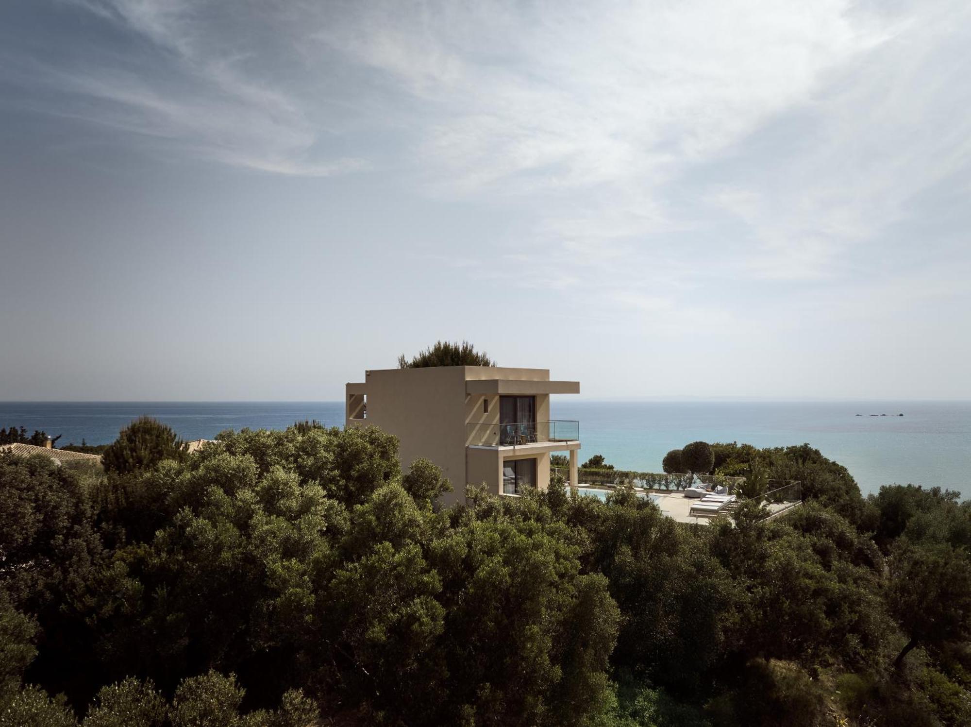 Uparati Villa - Hilltop Sea View Retreat Ciliví Kültér fotó